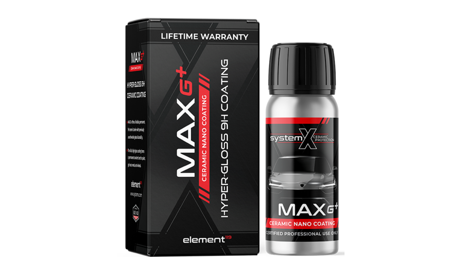 System X MAX G Plus ceramic coating product